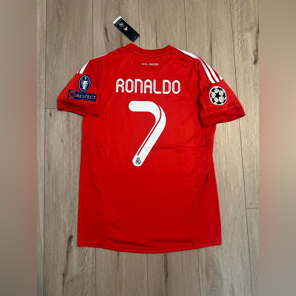 Real Madrid Ronaldo Jersey Red